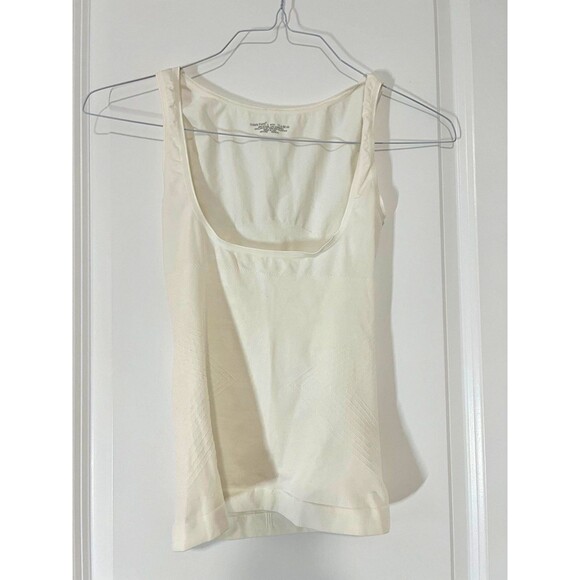 White Barely There Shapewear Top, Large - Picture 1 of 5